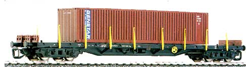 Container car Rgs with bogie construction &quot;Niesky&quot; loa<br /><a href='images/pictures/Tillig/15503.jpg' target='_blank'>Full size image</a>
